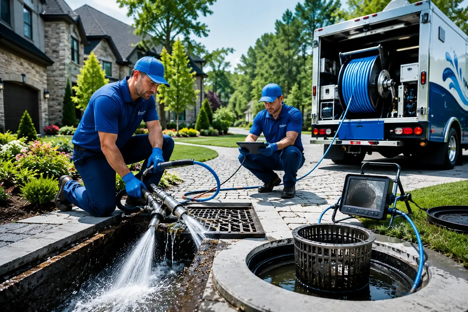 Local outdoor drain cleaning professionals in Sharon, KS