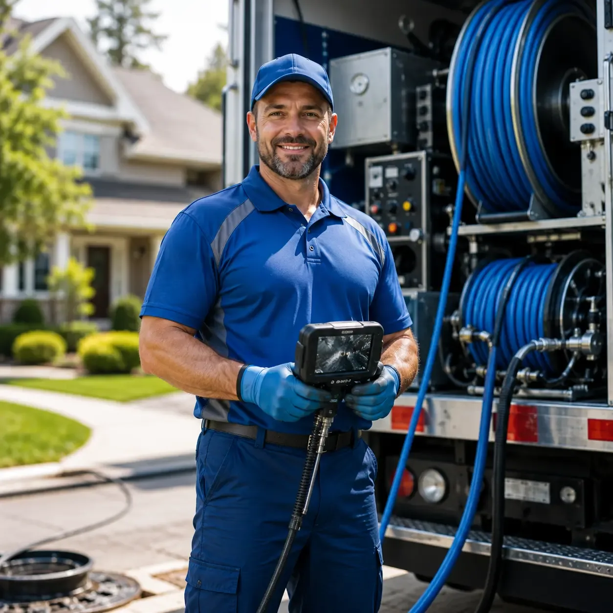 Local outdoor drain cleaning specialists in Sharon, KS